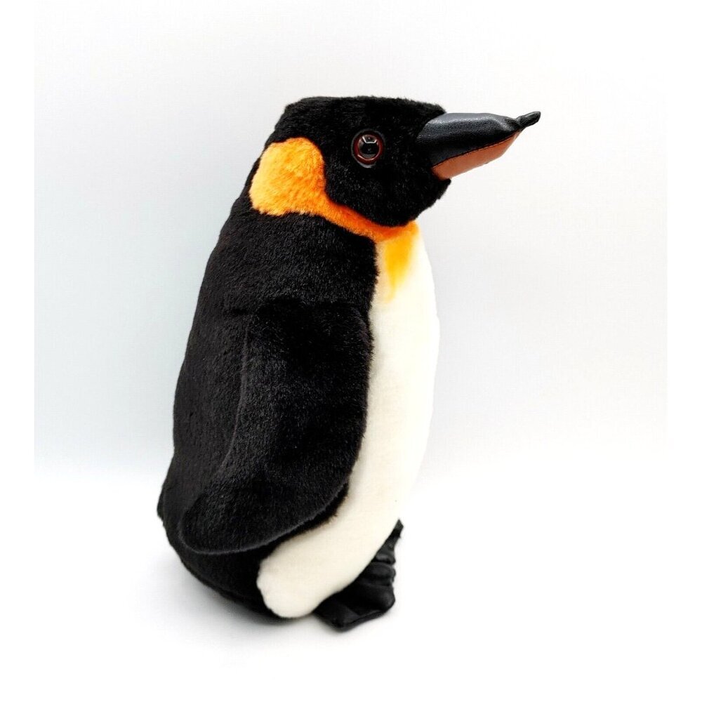 SeaWorld Emperor Penguin Plush 10” Black And White Stuffed Animal Toy 2018